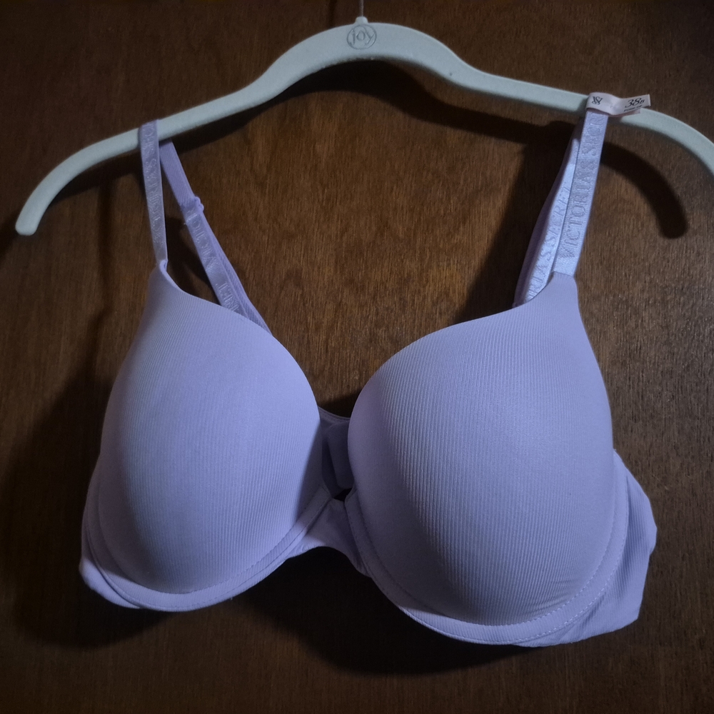 Victoria Secret Lilac Push-Up Bra with Adjustable Straps